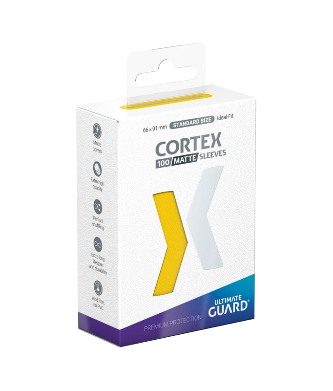 Ultimate Guard - Protège-cartes - Sleeves CORTEX MATTE (100 pièces) - 66 x 91 mm