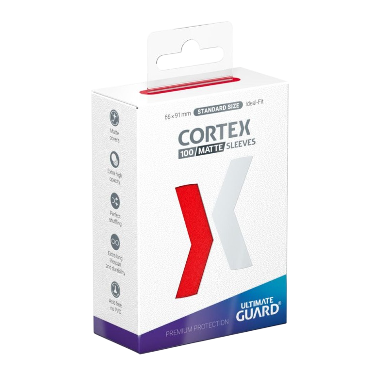 Ultimate Guard - Protège-cartes - Sleeves CORTEX MATTE (100 pièces) - 66 x 91 mm