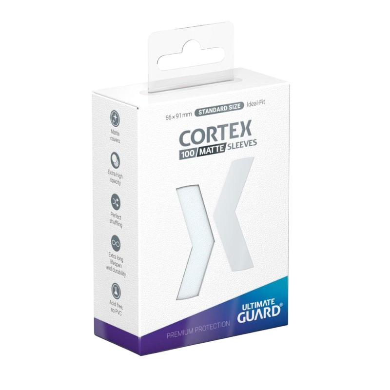 Ultimate Guard - Protège-cartes - Sleeves CORTEX MATTE (100 pièces) - 66 x 91 mm