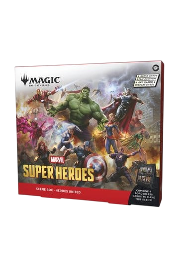 [PRECOMMANDE] Marvel Super Heroes – Scene Box | Magic: The Gathering Card'Em All