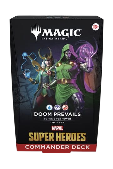 [PRECOMMANDE] Marvel Super Heroes – Deck Commander | Magic: The Gathering Card'Em All