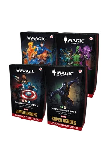[PRECOMMANDE] Marvel Super Heroes – Deck Commander | Magic: The Gathering Card'Em All