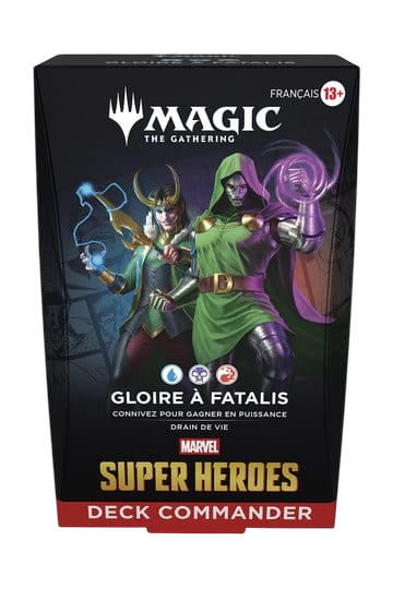 [PRECOMMANDE] Marvel Super Heroes – Deck Commander | Magic: The Gathering Card'Em All