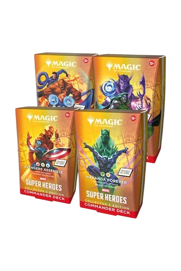 [PRECOMMANDE] Marvel Super Heroes – Deck Commander Edition Collector | Magic: The Gathering Card'Em All