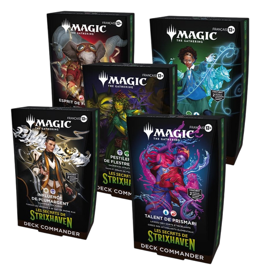 [PRECOMMANDE] Les Secrets de Strixhaven – Deck Commander | Magic: The Gathering