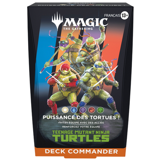 [PRECOMMANDE] Les Tortues Ninja – Deck Commander | Magic: The Gathering