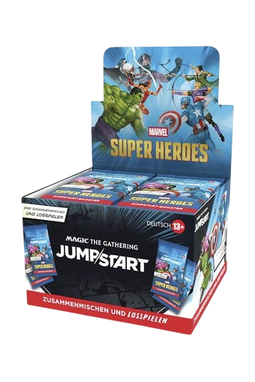 [PRECOMMANDE] Marvel Super Heroes – Display Jumpstart | Magic: The Gathering Card'Em All