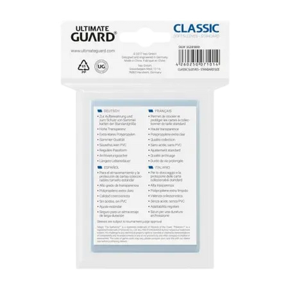 Ultimate Guard - Protège-cartes - Sleeves (100 pièces) - 66 x 93 mm