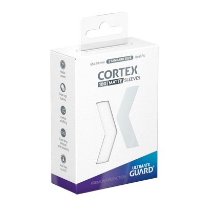 Ultimate Guard - Protège-cartes - Sleeves CORTEX MATTE (100 pièces) - 66 x 91 mm