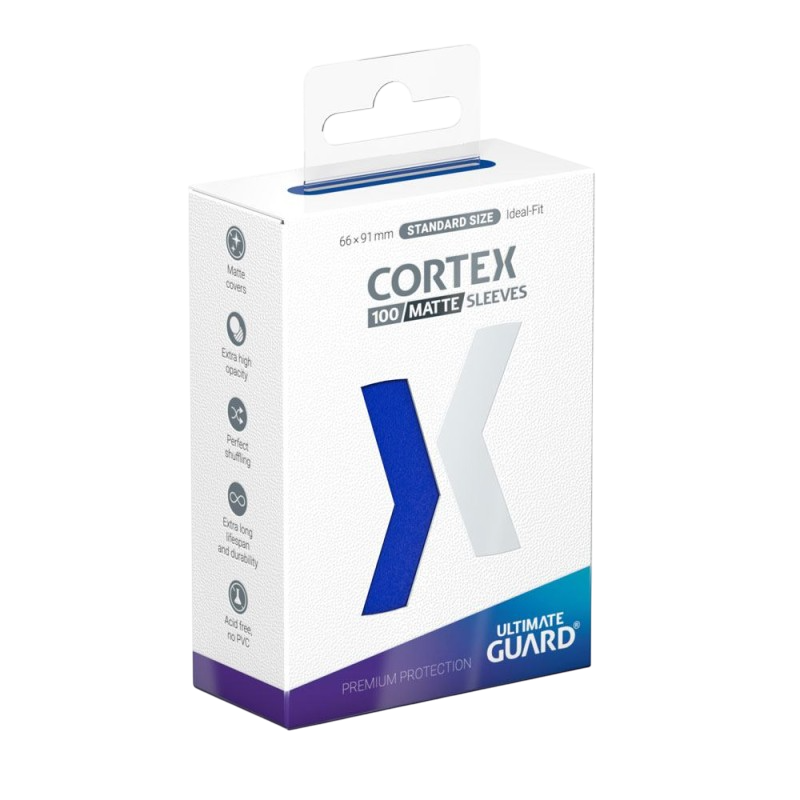 Ultimate Guard - Protège-cartes - Sleeves CORTEX MATTE (100 pièces) - 66 x 91 mm