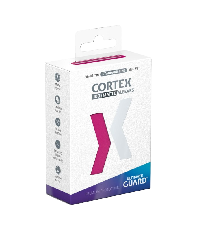 Ultimate Guard - Protège-cartes - Sleeves CORTEX MATTE (100 pièces) - 66 x 91 mm