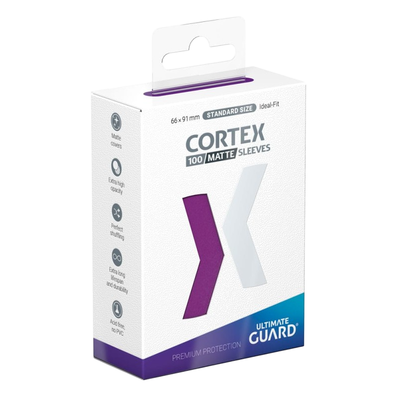 Ultimate Guard - Protège-cartes - Sleeves CORTEX MATTE (100 pièces) - 66 x 91 mm